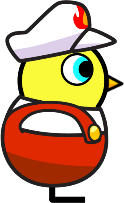 right view of Firey Plumber Outfit