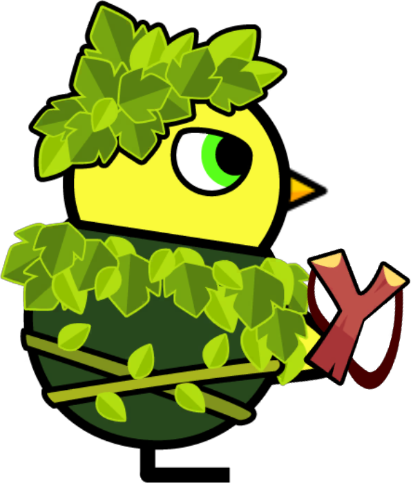 Yellow Ivy Duck artwork