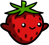 Strawberry pet artwork