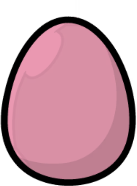 Soft Pink egg artwork