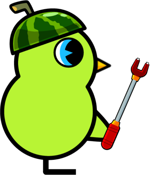 Lime Watermelon Duck artwork