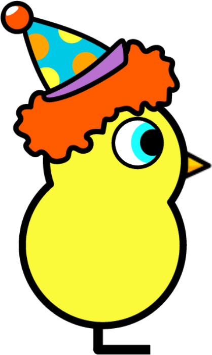 Clown hat artwork