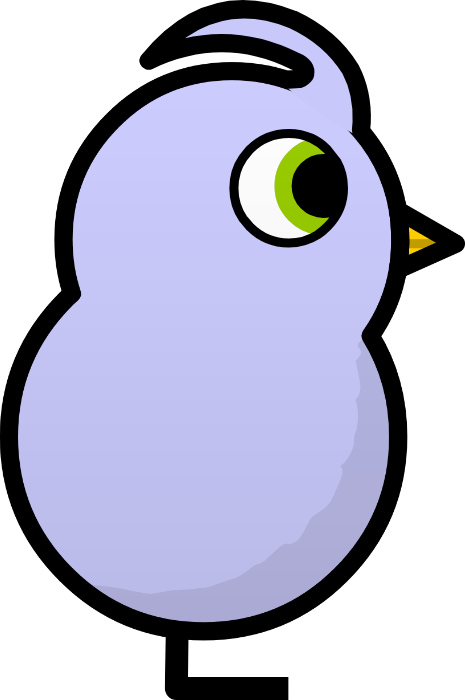Purple Swoop Duck artwork