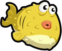 Pufferfish artwork