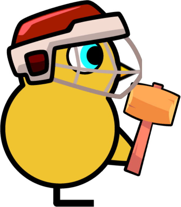 Golden Hockey Duck artwork