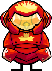 Armoured Red Duck artwork