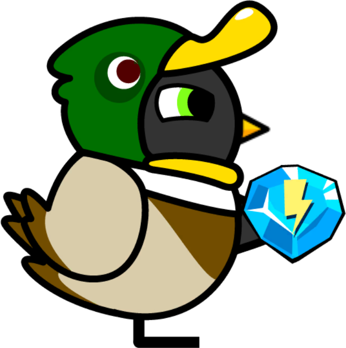 Mallard Electro Balls Duck artwork