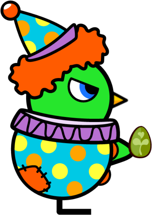 Desert Tournament Clown Duck artwork