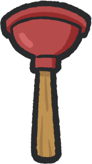 Hardwood Plunger