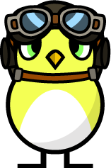Goggled Yellow Duck artwork