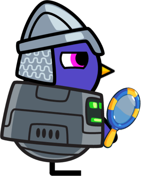 Steel Armour Robot Duck artwork