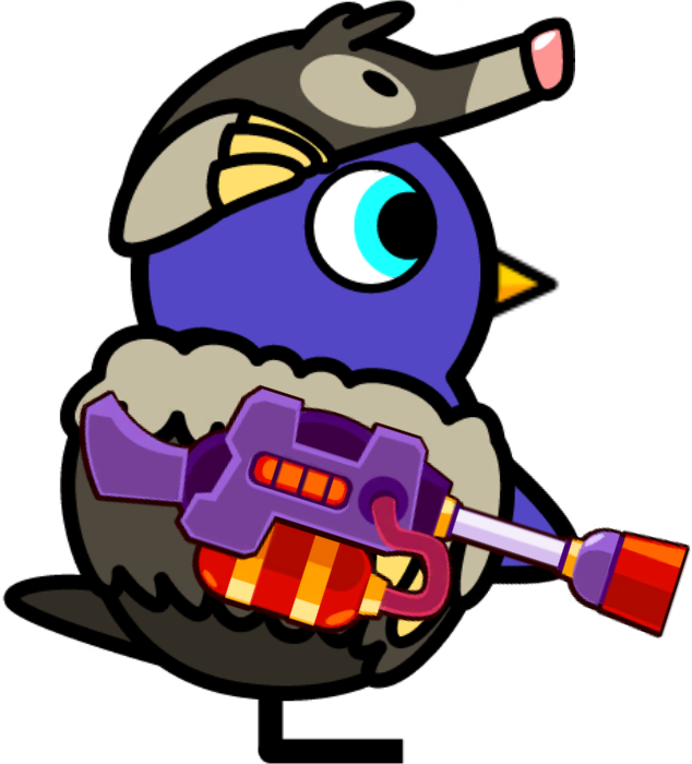 Blue Mole Duck artwork