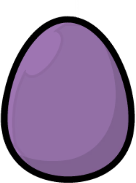 Bluebell Barleria egg artwork