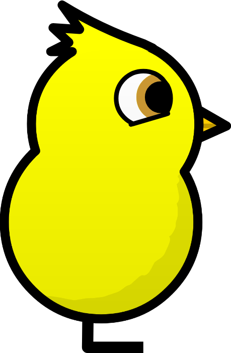 Yellow Spiky Duck artwork
