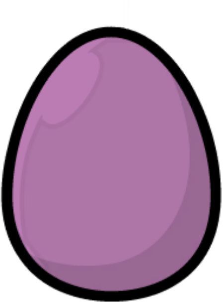 Soft Pink Purple egg artwork
