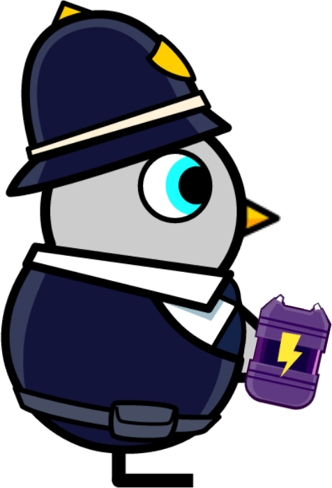 Police Duck artwork