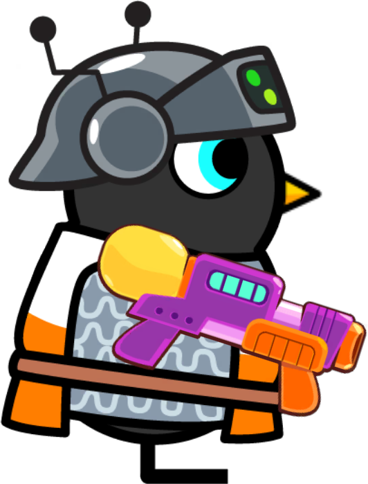 Black Robot Duck artwork