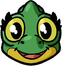 Chloe the Chameleon artwork