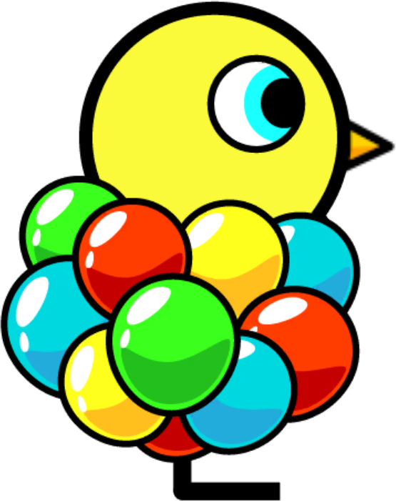 Balloon suit artwork