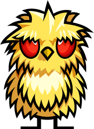 Shaggy Orange Duck artwork