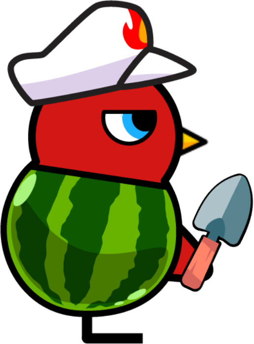 Plumber Watermelon Duck artwork