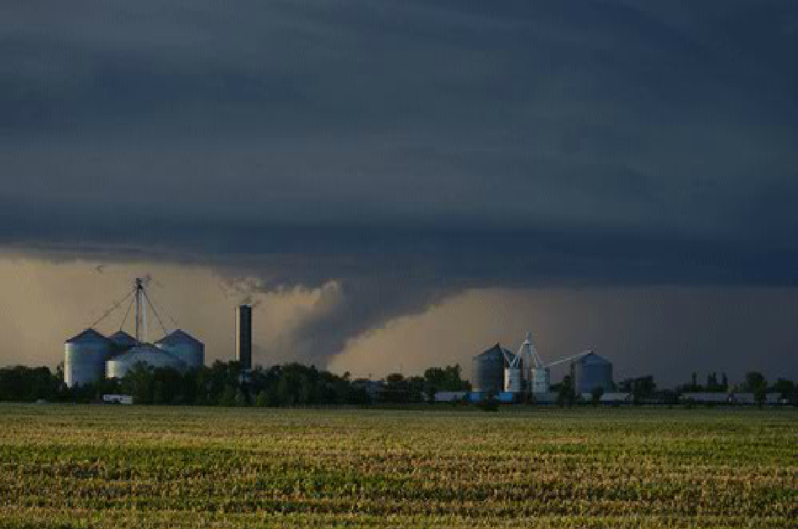 The tornado in the opening story