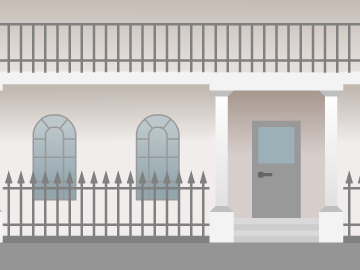 Over the Balcony artwork