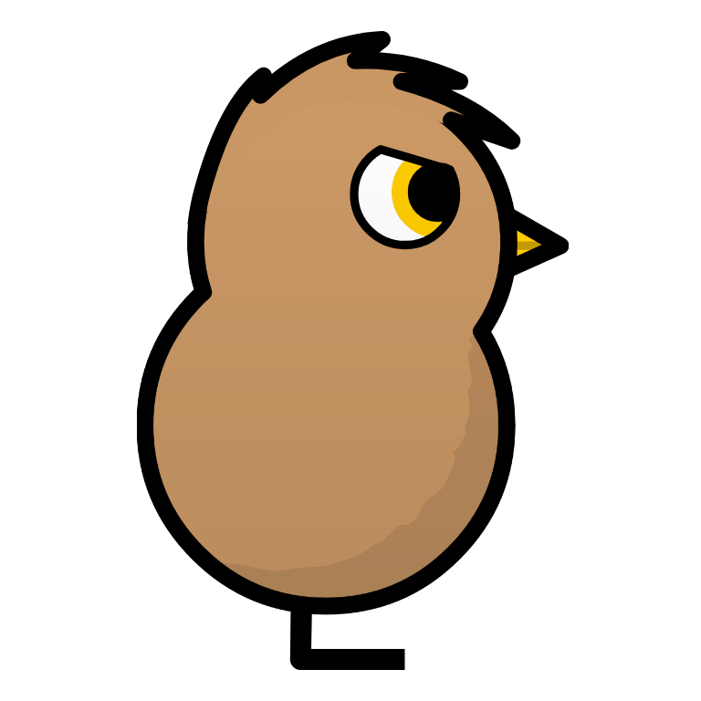 Example duck hatched from Brown Egg