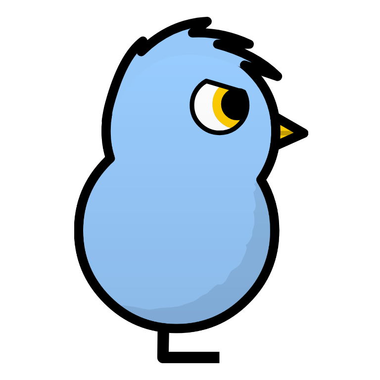 Example duck hatched from Light blue egg