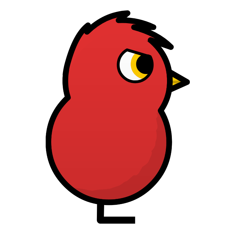 Example duck hatched from Red Egg