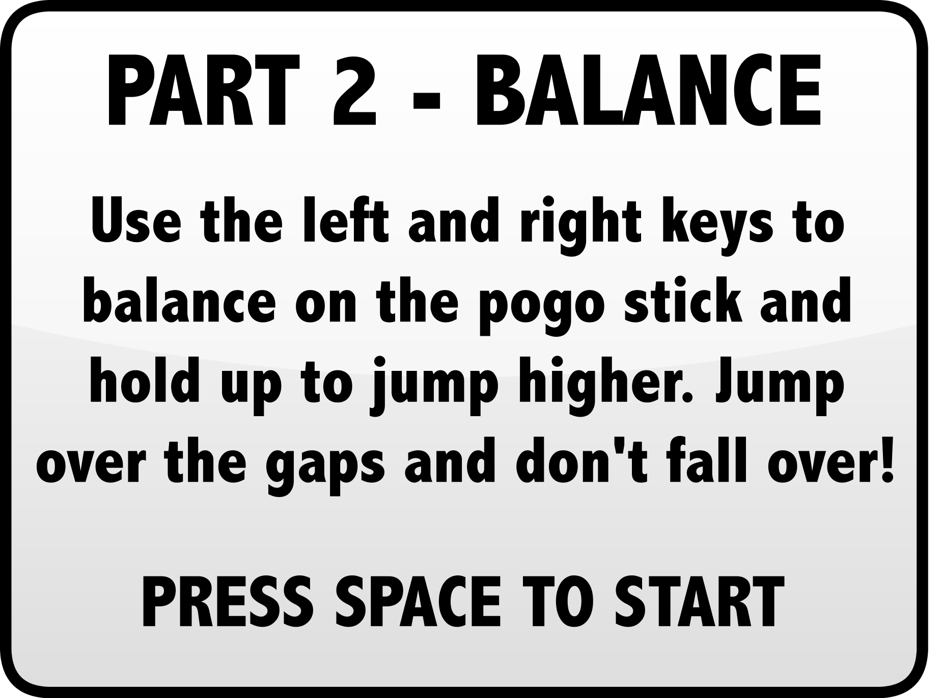 Jumping Balance instructions
