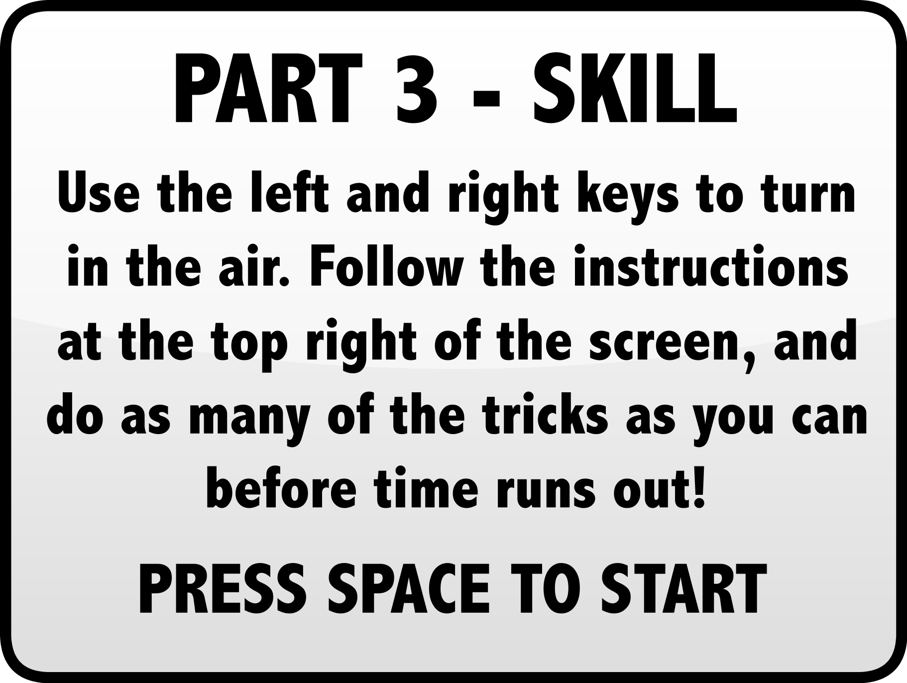 Jumping Skill instructions