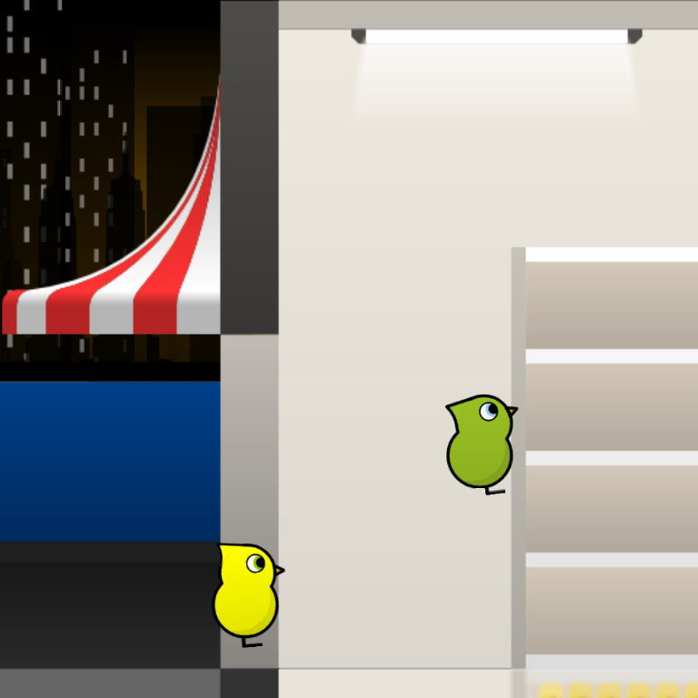 Green Flat-Haired Duck’s Race artwork