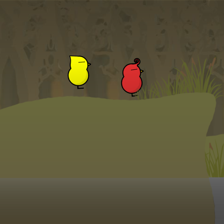 Red Curly Duck’s Race artwork