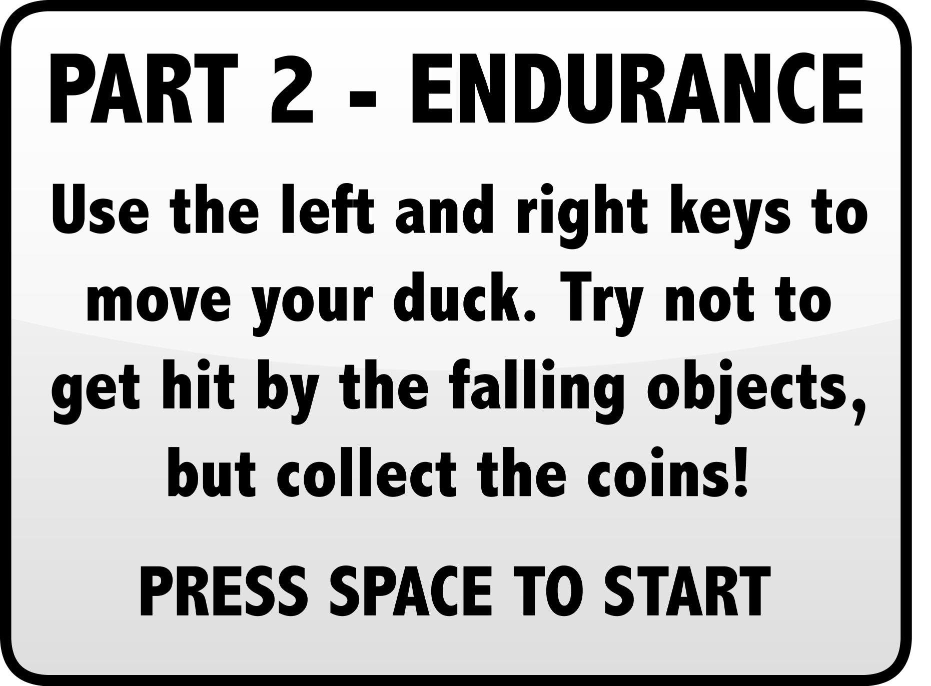 Running Endurance instructions
