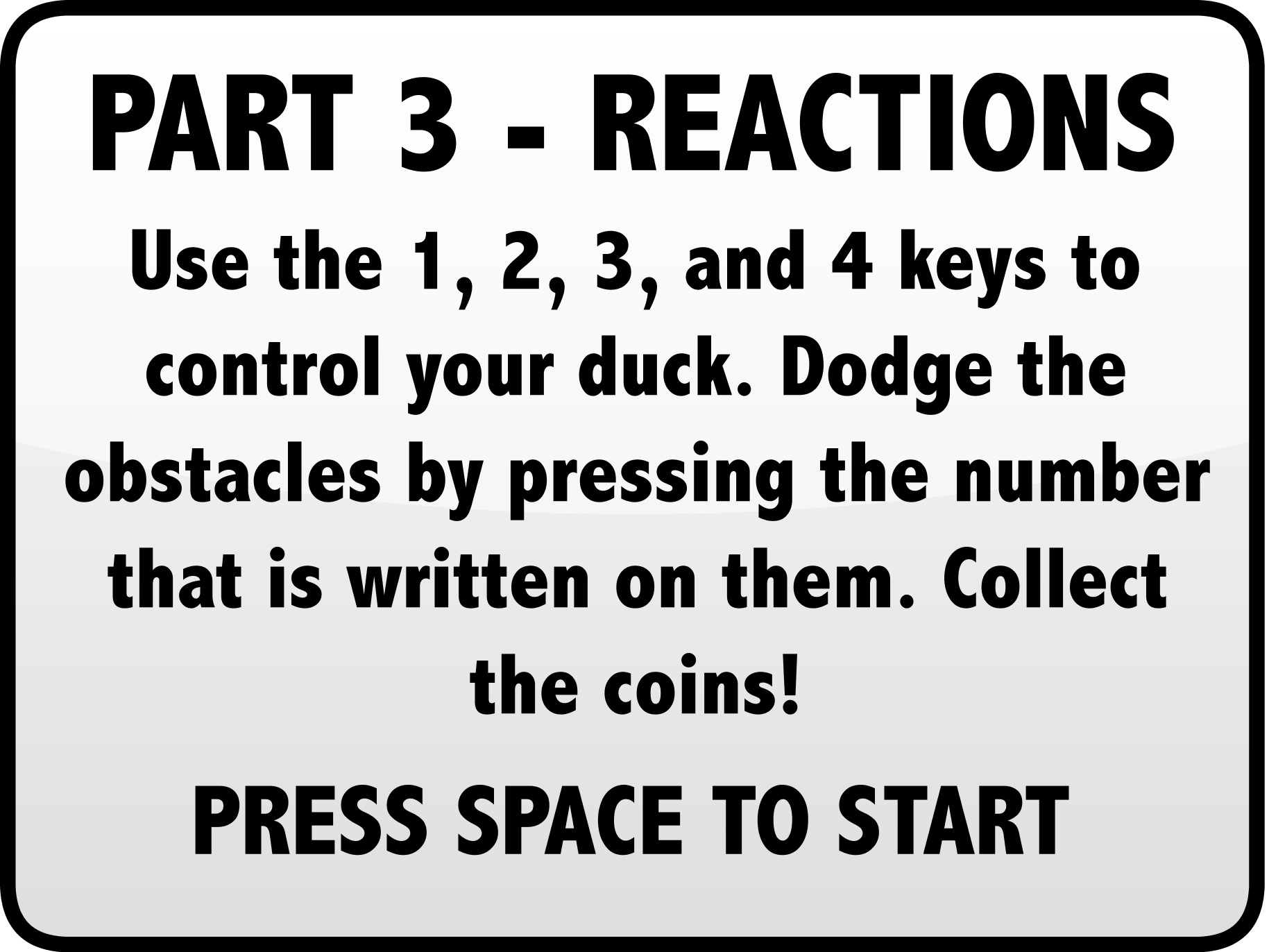 Running Reactions instructions