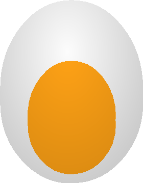 White spotted egg (Duck Life 4 Classic — City) artwork