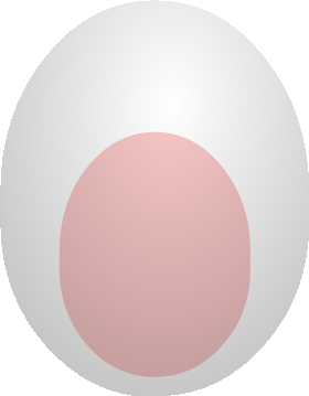 White spotted egg (Duck Life 4 Classic — Volcano) artwork