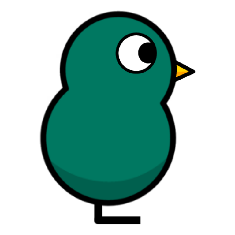 Example duck from Aquamarine Egg