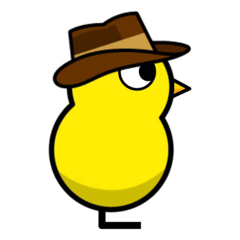 Cowboy Hat on a plain yellow duck