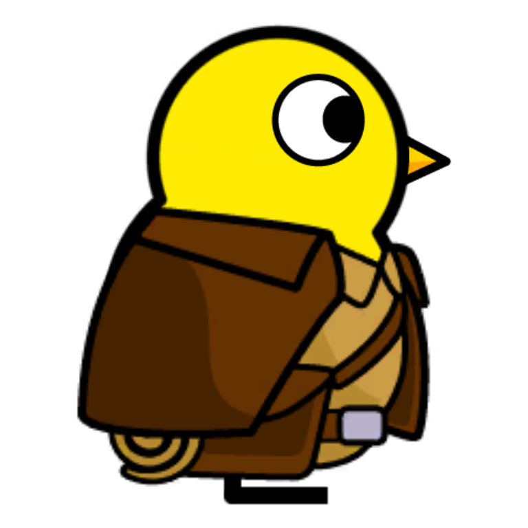 Cowboy Shirt on a plain yellow duck