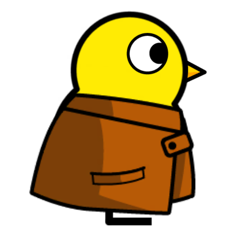 Detective Cloak on a plain yellow duck