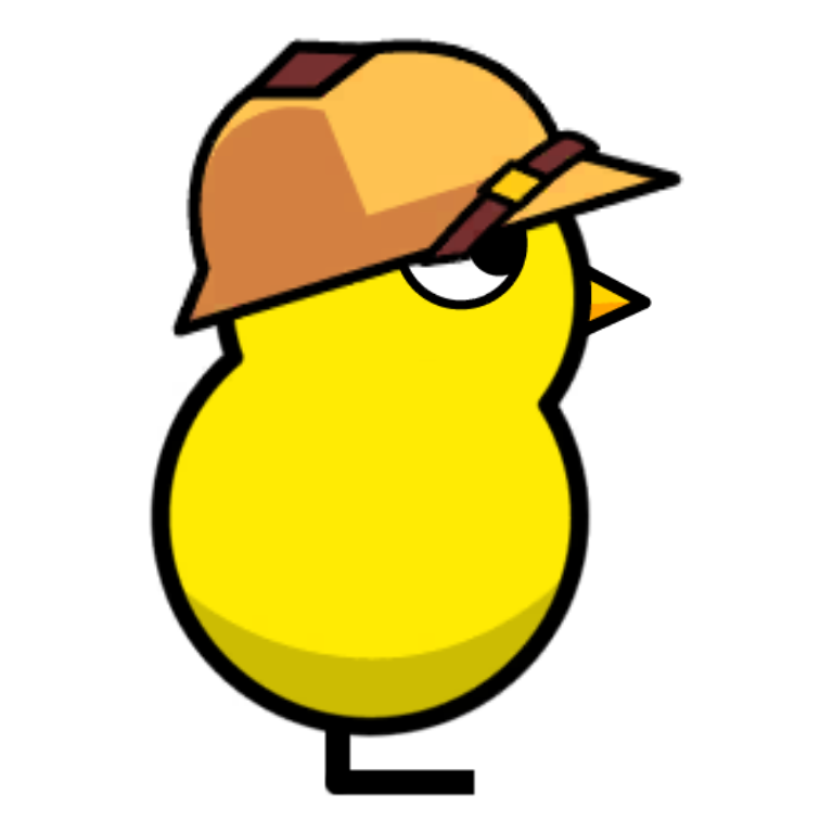 Explorer Hat on a plain yellow duck