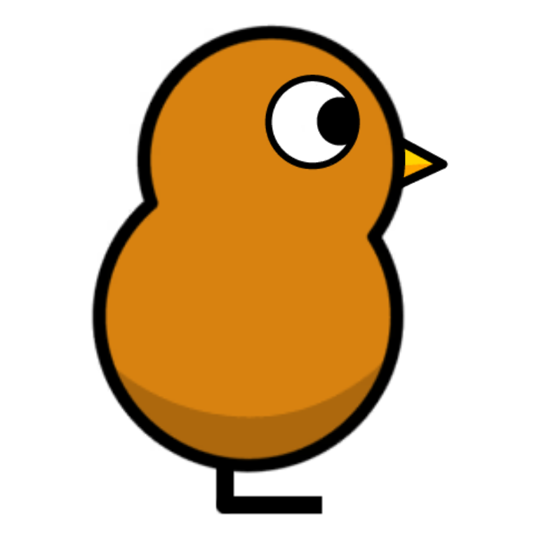 Example duck from Off-Orange Egg