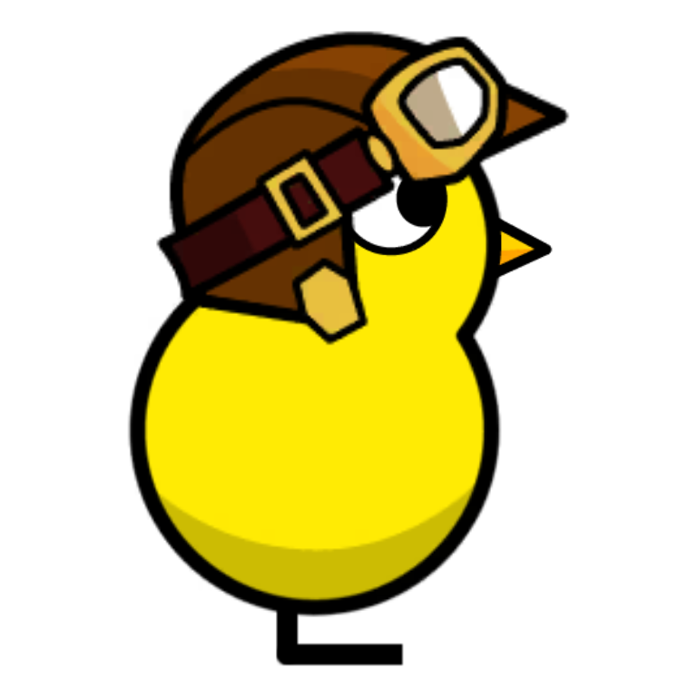 Pilot Hat on a plain yellow duck