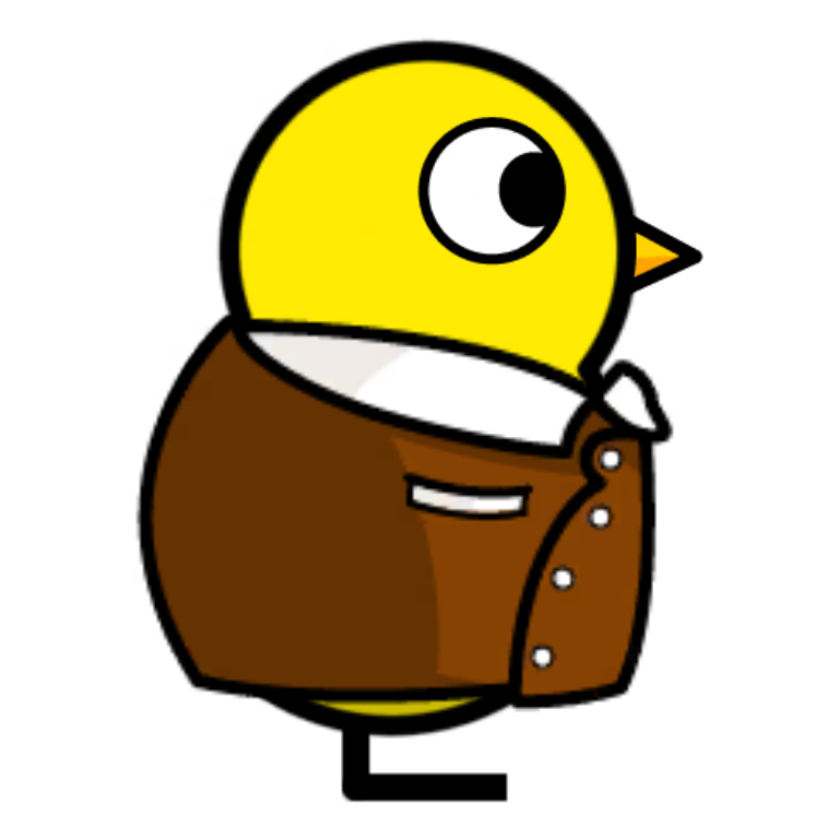Pilot Uniform on a plain yellow duck