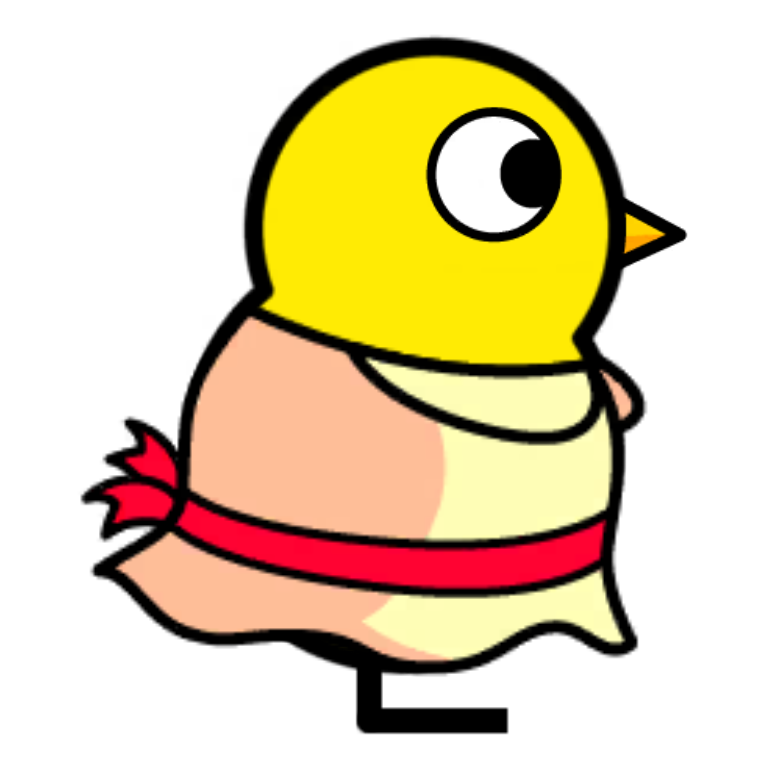 Red Bow Dress on a plain yellow duck