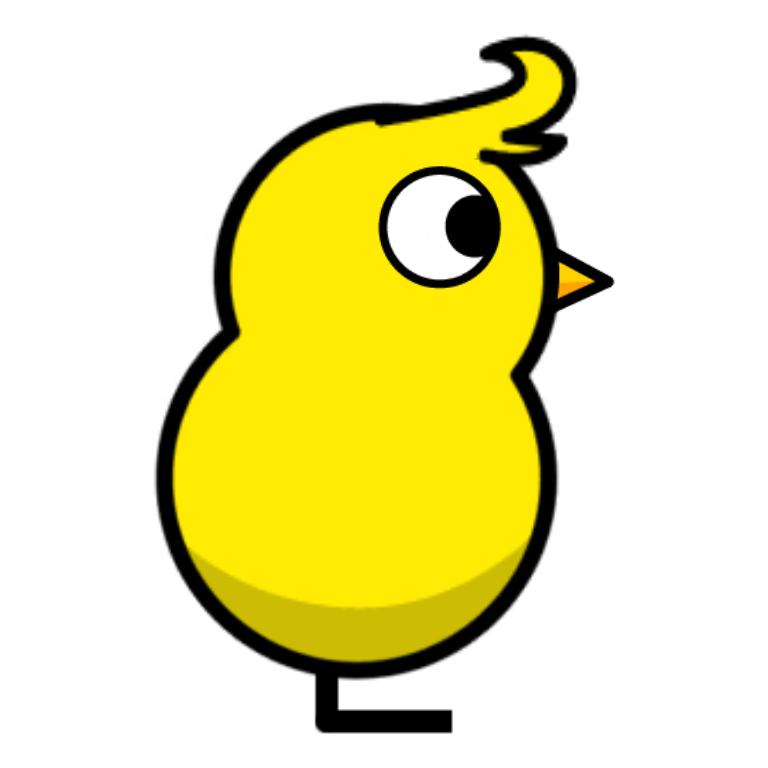Elvis Hair on a plain yellow duck