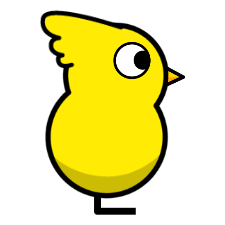 Wind-blown Hair on a plain yellow duck