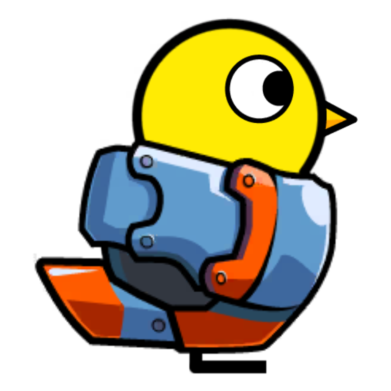 Space Trooper Shirt on a plain yellow duck